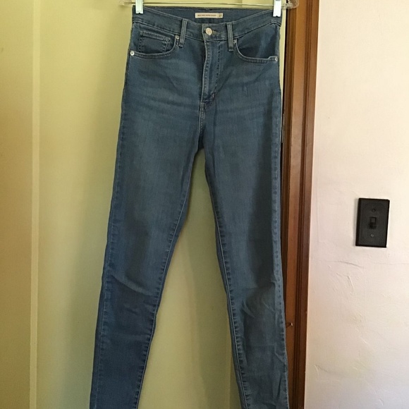 Levi's Mile High Super Skinny Jeans - Picture 1 of 7